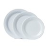 GET Enterprises BF-010-W Plate, Plastic