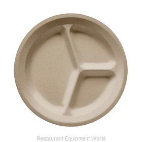 GET Enterprises CP-532-S Plate/Platter, Compartment, Plastic