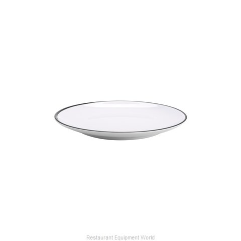 GET Enterprises CS-1100-W/BK Plate, Plastic