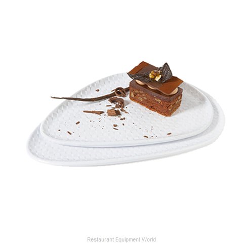 GET Enterprises CS-1259-CN-W Plate, Plastic
