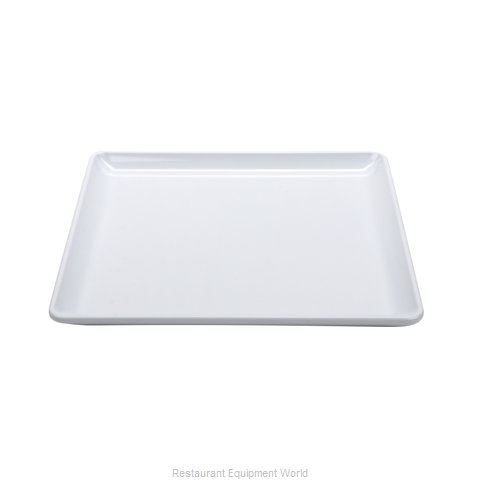 GET Enterprises CS-801-W Plate, Plastic (Magnified)