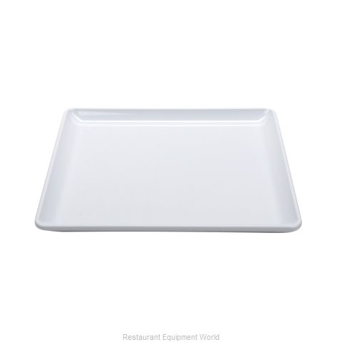 GET Enterprises CS-801-W Plate, Plastic