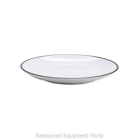 GET Enterprises CS-900-W/BK Plate, Plastic