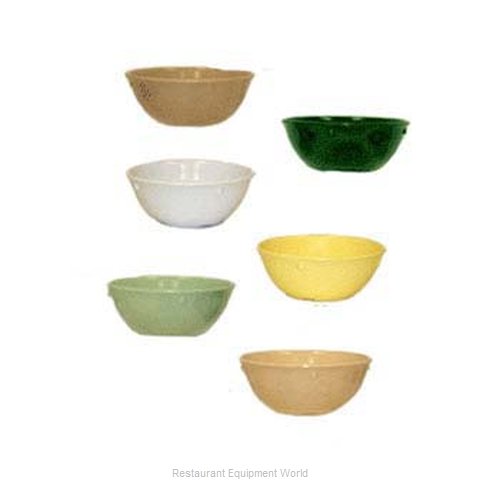 GET Enterprises DN-316-Y Nappie Oatmeal Bowl Plastic