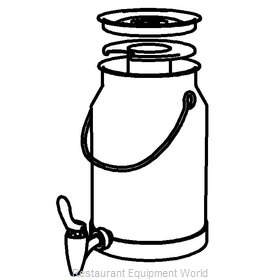 GET Enterprises EB564E Beverage Dispenser, Parts