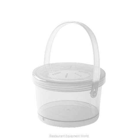 GET Enterprises EC-07-1-CL Carry Take Out Container, Plastic