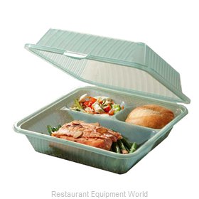 GET Enterprises EC-09-1-JA Carry Take Out Container, Plastic