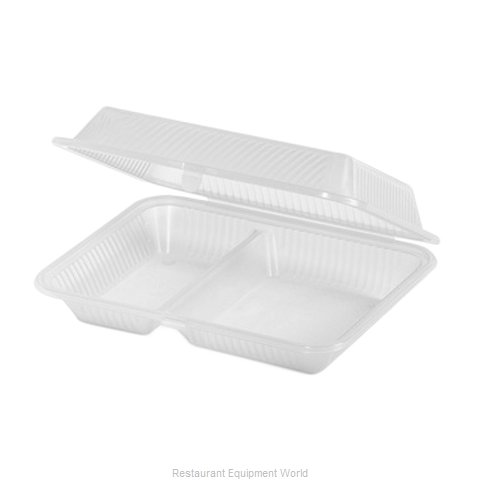 GET Enterprises EC-15-1-CL Carry Take Out Container, Plastic