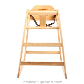 GET Enterprises HC-100-MOD-N-P High Chair, Wood