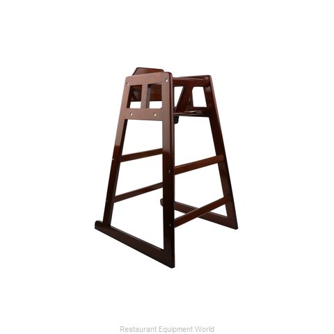 GET Enterprises HC-100-MOD-TALL-W-1 High Chair, Wood