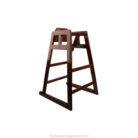 GET Enterprises HC-100-MOD-TALL-W-2 High Chair, Wood