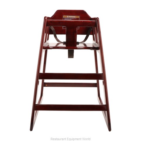 GET Enterprises HC-100-MOD-W-2 High Chair, Wood (Magnified)