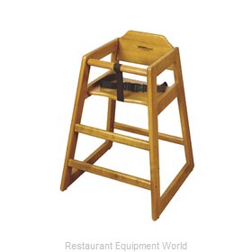 GET Enterprises HC-100-W-KD-1 High Chair, Wood