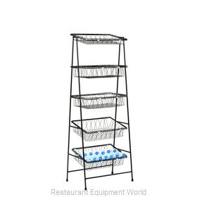 GET Enterprises IR-951-NOBAR-MG Display Stand, Basket