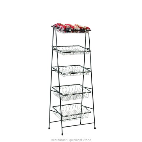 GET Enterprises IR-951T-NOBAR-MG Display Stand, Basket