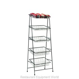 GET Enterprises IR-951T-NOBAR-MG Display Stand, Basket