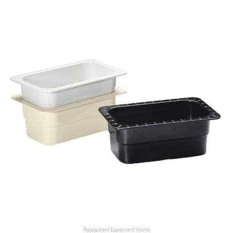 GET Enterprises ML-28-BK Food Pan, Plastic