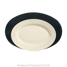 GET Enterprises OP-624-BK Platter, Plastic