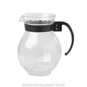 GET Enterprises P-4091-PC-BK Pitcher, Plastic