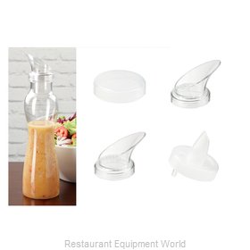 Get Enterprises Sdb-32-pc-b, 32 oz. Polycarbonate Frosted Salad Dressing / Juice Bottle