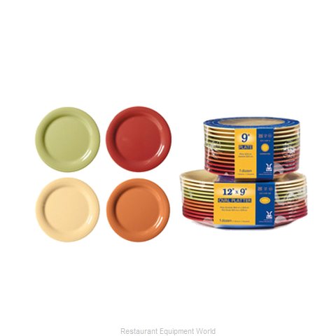 GET Enterprises SP-NP-9-COMBO Plate, Plastic