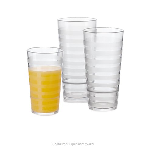 GET Enterprises SW-1524-CL Tumbler, Plastic