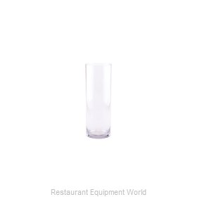 GET Enterprises V-12-CL Bud Vase, Plastic