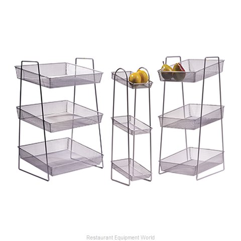 GET Enterprises WB-3TIER Display Stand, Basket