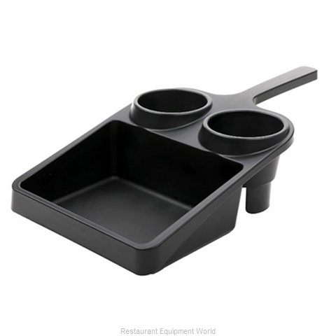 GET Enterprises WST-1-BK Tray, Compartment, Plastic