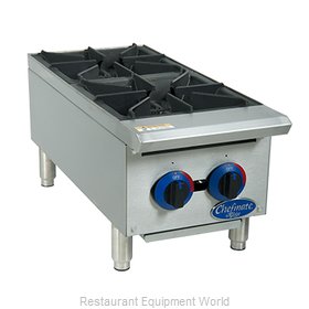 Globe C12HT Hotplate, Countertop, Gas
