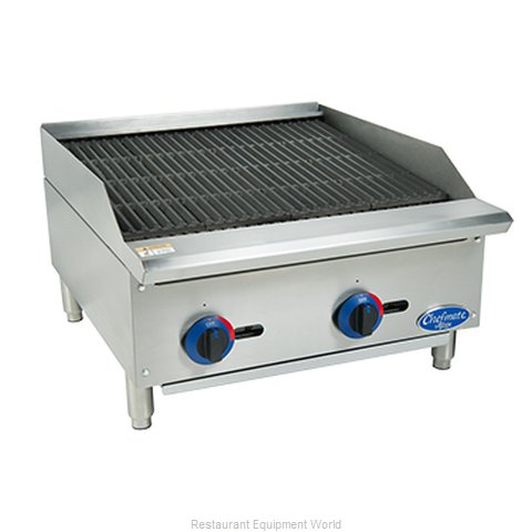 Globe C24CB-SR Charbroiler, Gas, Countertop