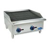 Asador Tipo Carbón, a Gas, para Encimera
 <br><span class=fgrey12>(Globe C24CB-SR Charbroiler, Gas, Countertop)</span>