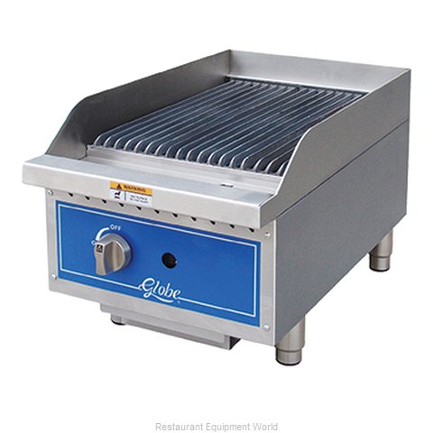 Globe GCB15G-CR Charbroiler, Gas, Countertop