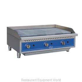 Globe GCB36G-RK Charbroiler, Gas, Countertop