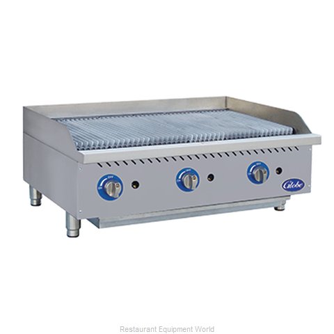 Globe GCB36G-SR Charbroiler, Gas, Countertop