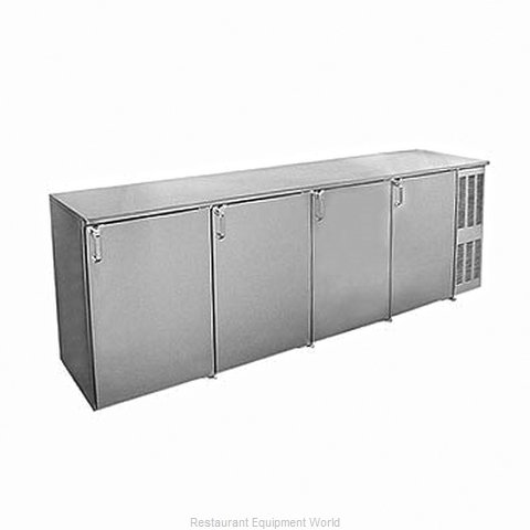 Glastender BB108BR Back Bar Cabinet, Refrigerated