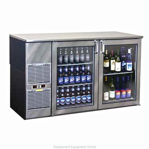 Glastender BB60BR Back Bar Cabinet, Refrigerated