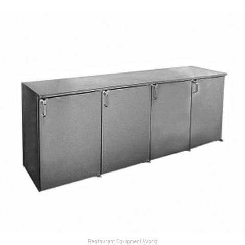 Glastender BB96-N Back Bar Cabinet, Refrigerated