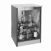 Gabinete Contra-Barra para Almacenaje, sin Refrigeración
 <br><span class=fgrey12>(Glastender BLD-42 Back Bar Cabinet, Non-Refrigerated)</span>