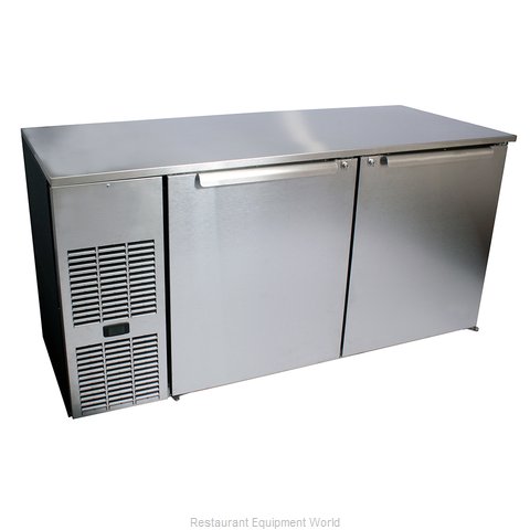 Glastender C1FL60 Back Bar Cabinet, Refrigerated