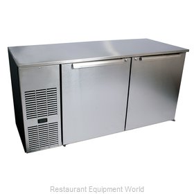 Glastender C1FL72 Back Bar Cabinet, Refrigerated