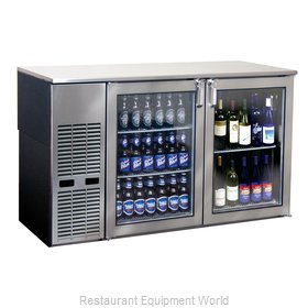 Glastender C2FB60 Back Bar Cabinet, Refrigerated