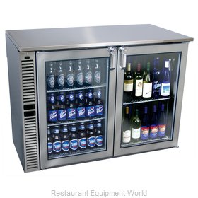 Glastender C2SB36 Back Bar Cabinet, Refrigerated