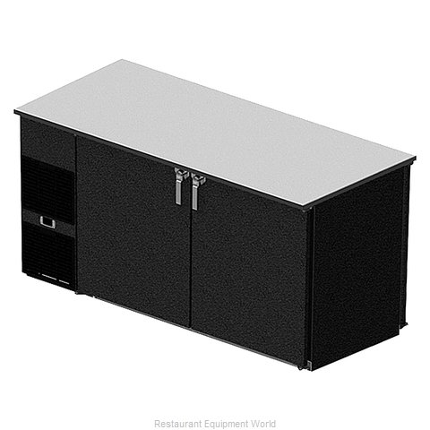 Glastender CP1FL60 Back Bar Cabinet, Refrigerated, Pass-Thru