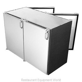 Glastender CP1RB40 Back Bar Cabinet, Refrigerated, Pass-Thru