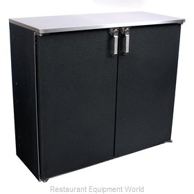 Glastender CS1RB40 Back Bar Cabinet, Refrigerated