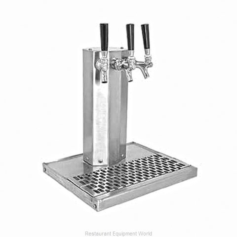 Glastender CT-2-SS-LD Draft Beer / Wine Dispensing Tower