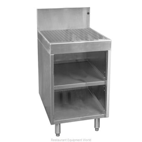 Glastender DBCA-48-LD Underbar Workboard, Storage Cabinet