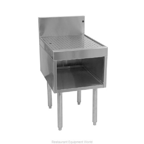 Glastender DBHA-18-LD Underbar Workboard, Storage Cabinet