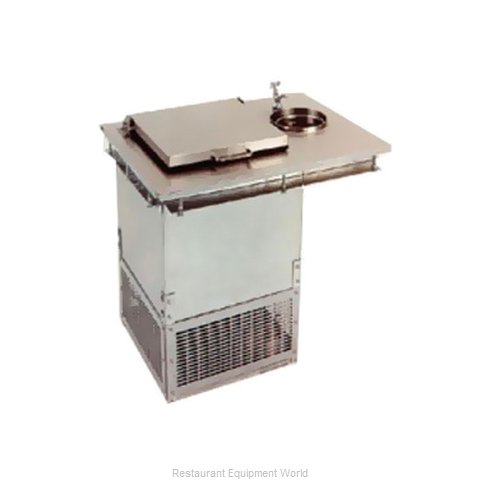 Glastender DI-FR-DW Ice Cream Dipping Cabinet, Drop-In